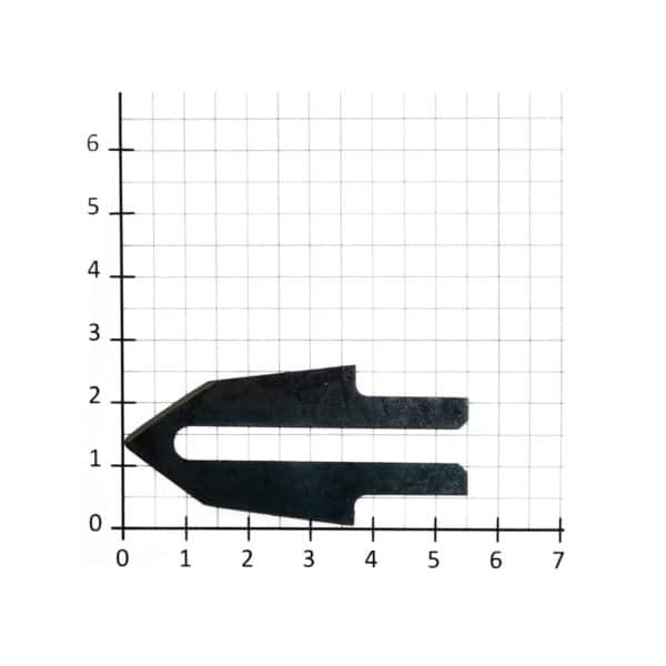 HMK 11.1 - KLINGE, SPITZ FÜR HM220 1.1